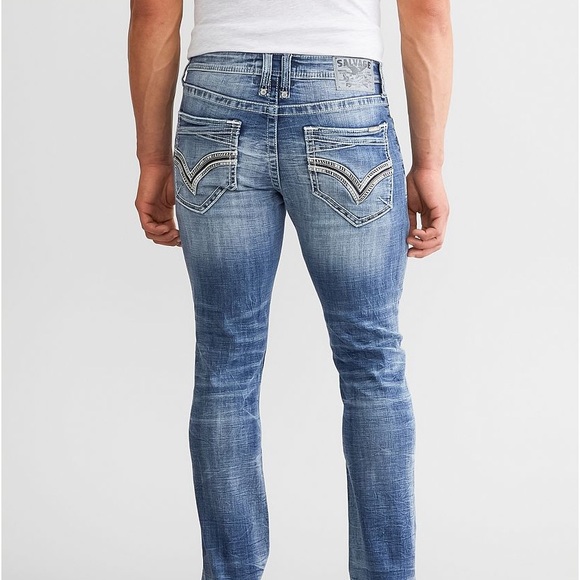 BucklešHavoc Straight Stretch Mens Jean Color-Larissa NWT by Salvage Sup⦠- Picture 4 of 12